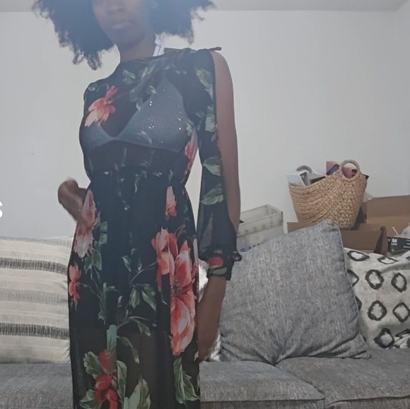 M floral Swim cover - Picture 2 of 8